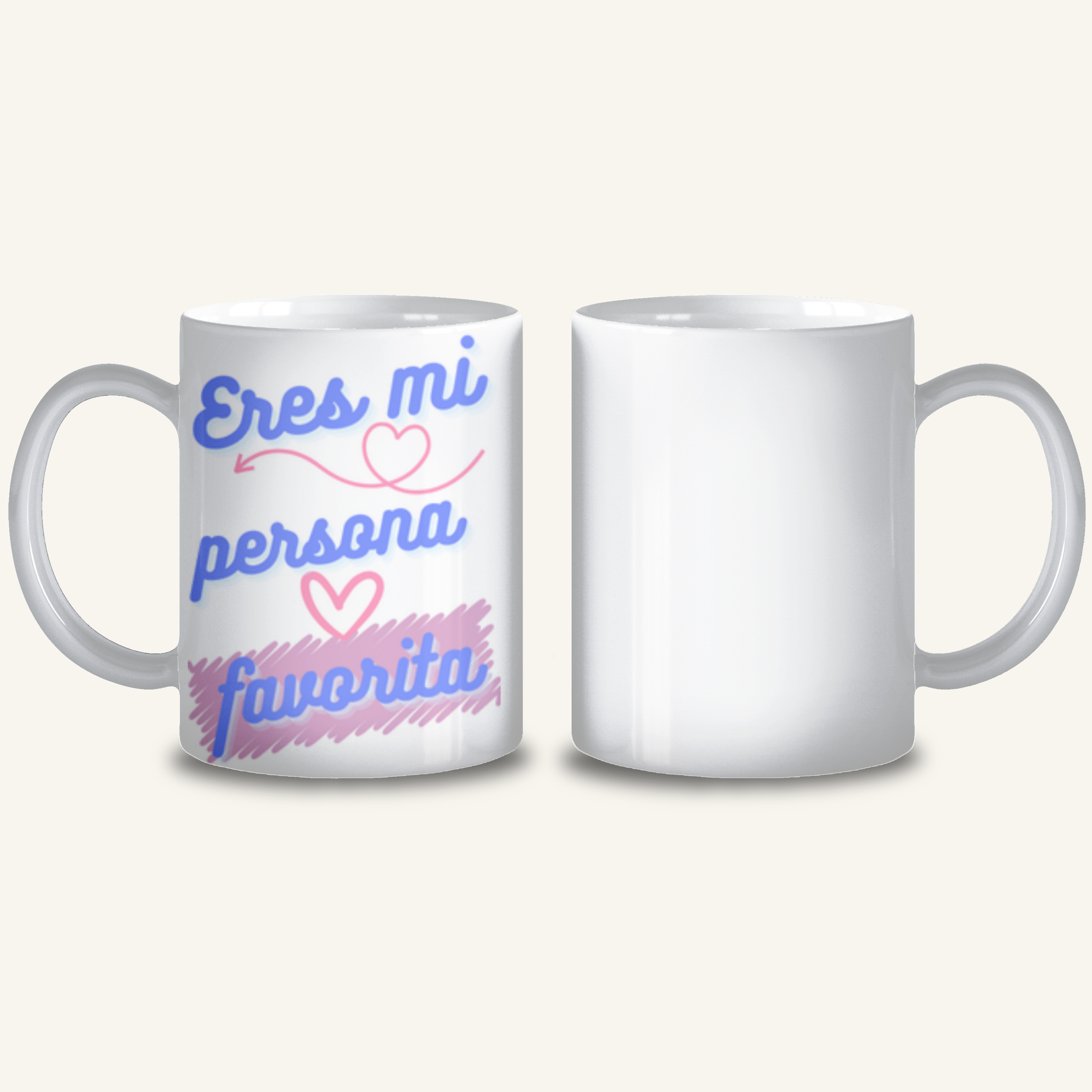 Taza Personalizada 330 ml - Eres mi persona favorita